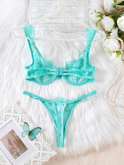 Candy Sheer Sexy Lingerie Set