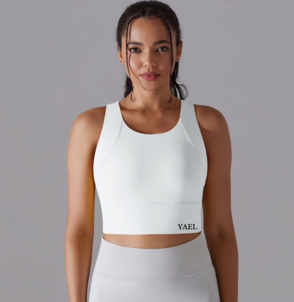 Shock Proof Built-in Pads Gym Crop Top