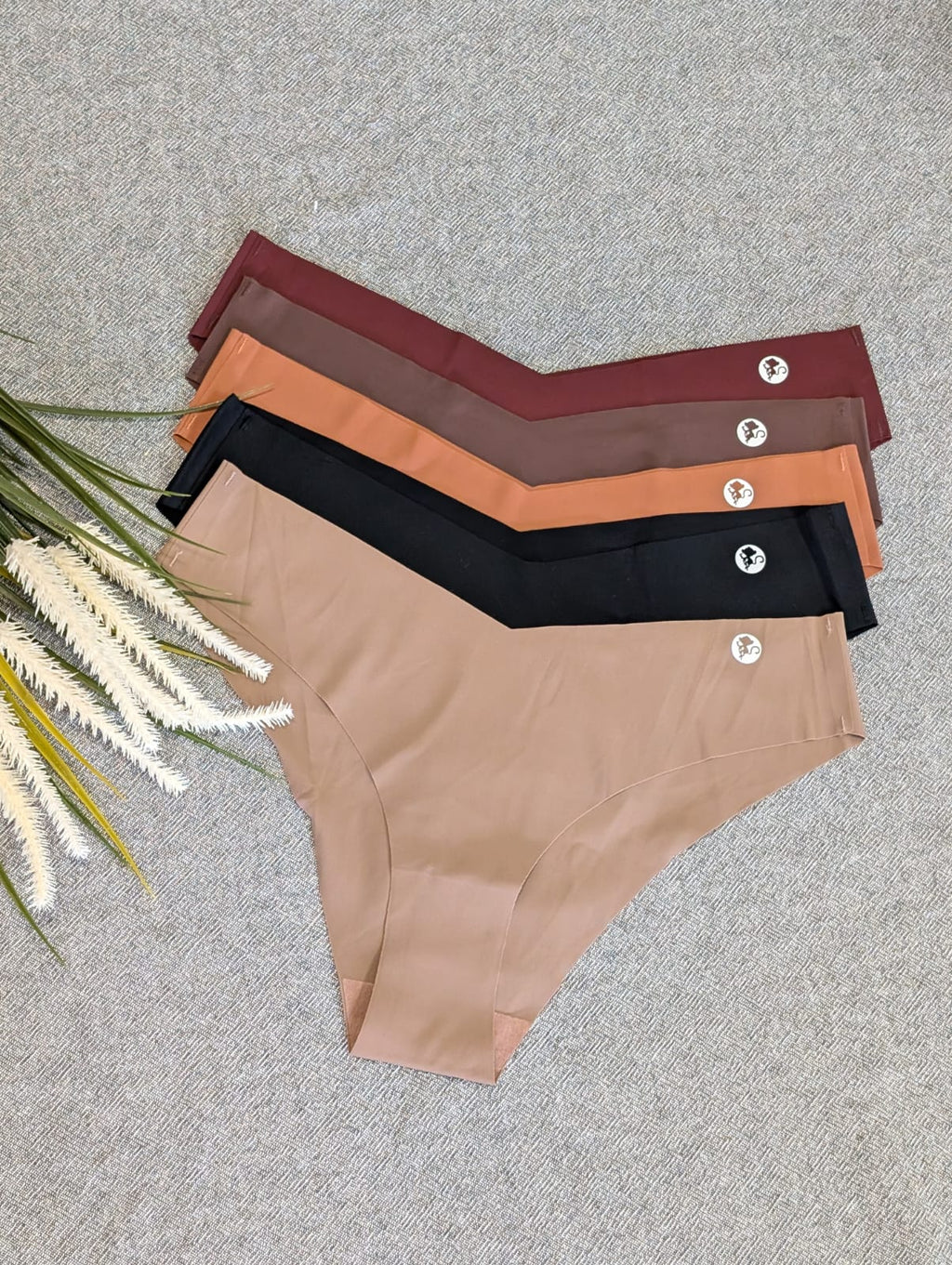 Seamless V Shape Brief set (5pcs)